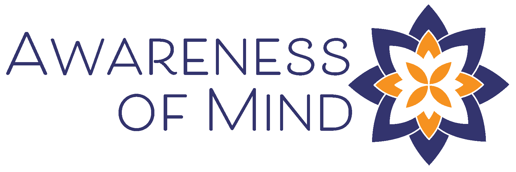 Meditation | Mindfulness | Wellness | Awareness of Mind Logo